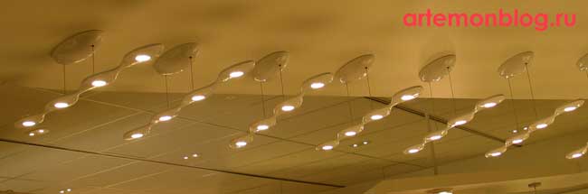 потолочные светильники из серии Ledino Philips