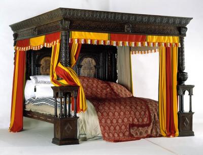 кровать из музея Виктории и Альберта в Лондоне 2